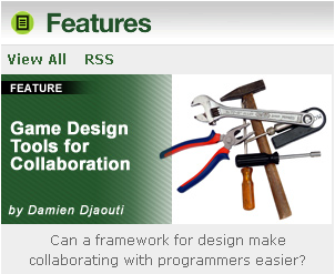 Game Design tools for collaboration @Gamasutra